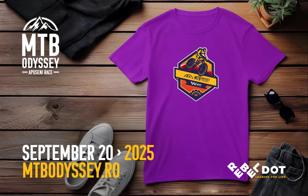 Tricoul ediție nr 5 MTB Odyssey Apuseni Rebel Dot