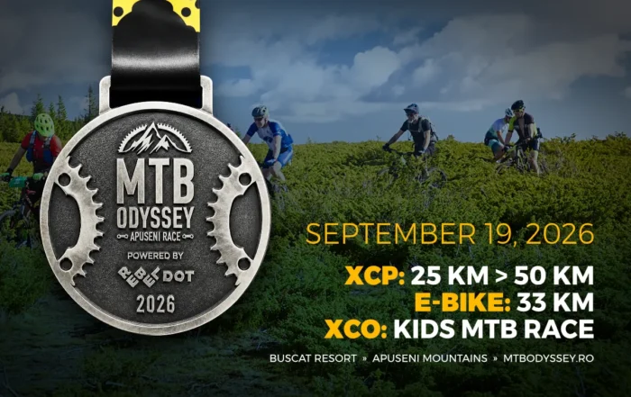 Medalia MTB Odyssey Apuseni Race Rebel Dot 2026
